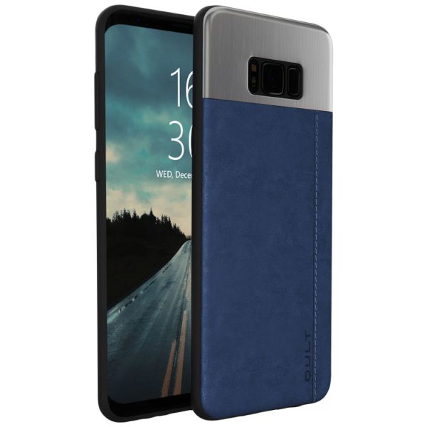 Qult Back Case "Slate" blau für Samsung G950 S8 Plus